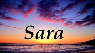 Sara significado y origen del nombre
