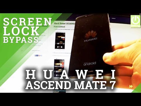 HUAWEI Ascend Mate 7 HARD RESET / REMOVE PASSWORD