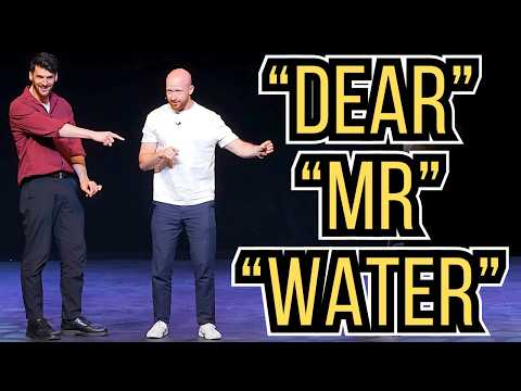 DEAR. WATER. | The LETTERS Game (they can only speak one word at a time)