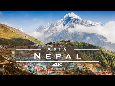 Nepal 🇳🇵 - by drone [4K] Video
