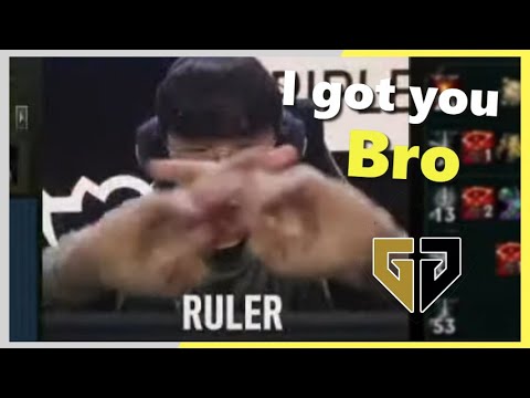 Ruler cracks his Knuckles after perfect Zone Ult to save Chovy