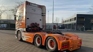 Myytävät Scania R580 V8 / RETARDER / HYDRAULICS / TUV:06-08-2026 / FULL-AIR / LE vetopöytäauto - Kuva 4 | Autoline FI Scania R580 V8 / RETARDER / HYDRAULICS / TUV:06-08-2026 / FULL-AIR / LE vetopöytäauto | Kuva 4 - Autoline