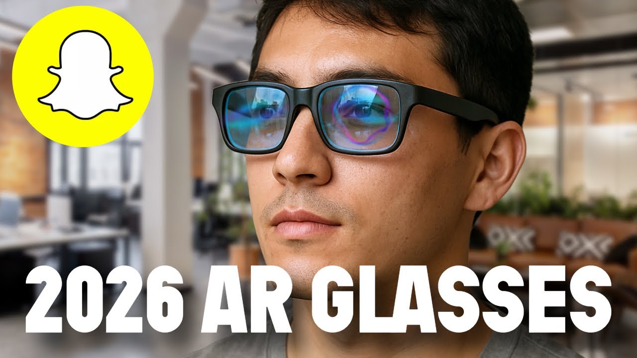 Snap Spectacles AR glasses 2026 announcement showing lightweight consumer design