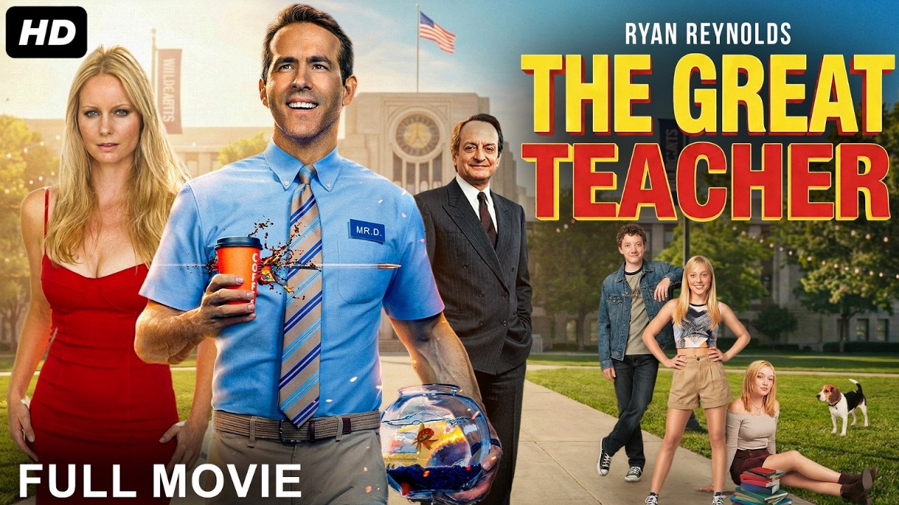 Ryan Reynolds's THE GREAT TEACHER - Hollywood Movie Hindi Dubbed 2026 | Kate V. | Comedy Drama Movie