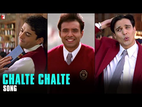 Chalte Chalte Song | Mohabbatein | Shah Rukh Khan, Uday Chopra, Jugal Hansraj, Jimmy Shergill