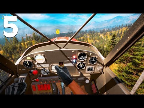 Far Cry 5 Gameplay Walkthrough - Part 5 - SEAPLANE TRICKS! (PS4 Pro)