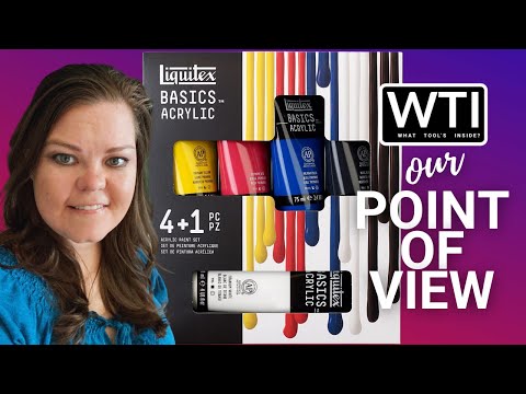 Liquitex BASICS Acrylic Paint Sets - WTI product video review