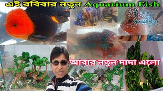 আজকে আবার নতুন দাদা এলো শ্রীরামপুর হাটে | Serampore Fish Aquarium Accessories Haat | Aquarium Fish 