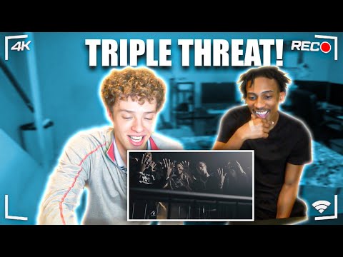 AMERICANS REACT TO CLAVISH x HEADIE ONE x K-TRAP - TRIPLE THREAT!