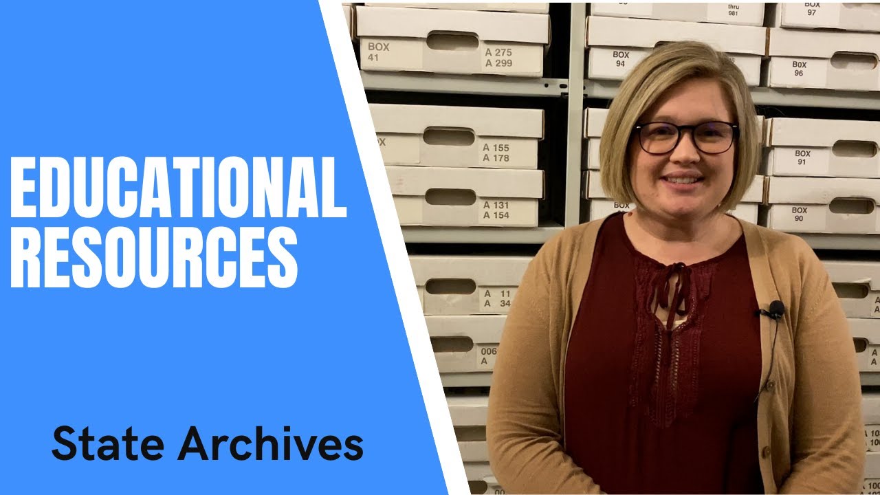 KSHS Educational Resources: State Archives