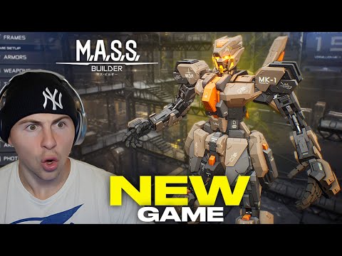 I Played A New Fast Paced Mech Game Called M.A.S.S. Builder