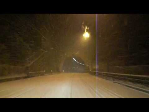 Nevicata del 7 notte in val brembana - san pellegrino