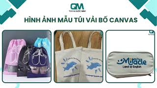 Xưởng may in túi vải bố Canvas theo yêu cầu tại TPHCM