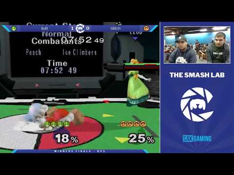 The Smash Lab 121 Winners Finals - lloD (Peach) vs Glitch (Ice Climbers)