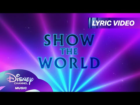 "Show The World" Lyric Video! 🤩🎤 | ZOMBIES 4: Dawn of the Vampires | @disneychannelmusic