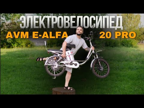 Миниатюра изображения товара Электровелосипед AVM E-ALFA 20 Pro (серебристый)