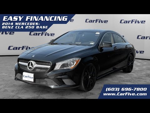 CarFive -Black 2014 Mercedes-Benz CLA CLA 250 Sedan - FWD - Gasoline - 5 Passengers.