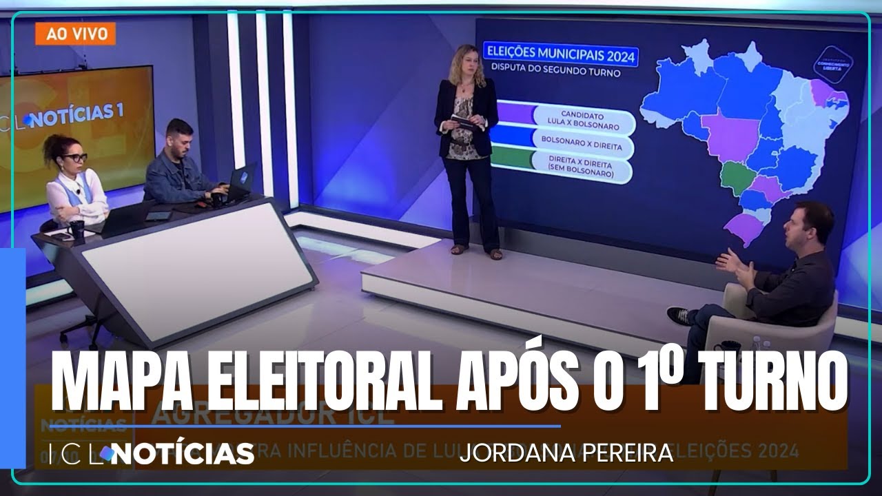 Confira como ficou o mapa eleitoral das capitais após os resultados do primeiro turno