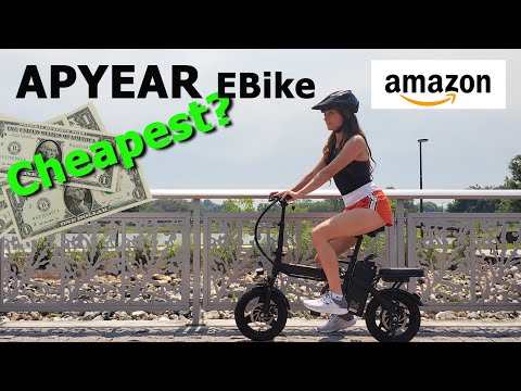 APYEAR 14" Folding EBike | CHEAPEST ON AMAZON?! & COMES 95% PRE-ASSEMBLED