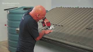 How to Install: Aluminium Gutter Mesh on a Corrugated Roof
