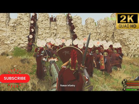 Can 400 Romans Break the Castle Wall? | EPİC Siege Battle