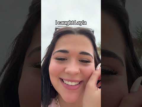 I caught her doing the trend LOL