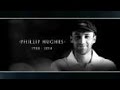 RICHIE BENAUD pays tribute to Phillip Hughes - YouTube