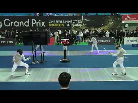 2022 457 T32 03 F F Individual Incheon KOR GP 5 MOHAMED HUN vs KIKUCHI JPN