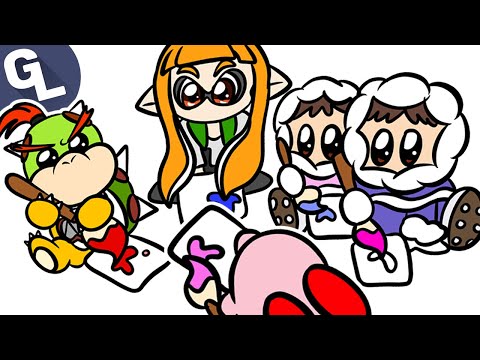 Smash Bros. Characters Draw What They Love