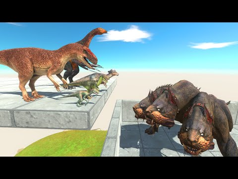 All Dinosaurs Jump Over Three-Headed Dog