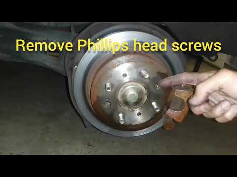 Honda del Sol rear disc brake replacement (rotors and pads)