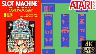 Slot Machines Atari 2600 4k Gameplay