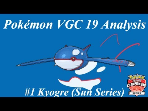 Pokemon VGC 19 Sun Series Analysis: Kyogre