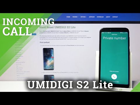 How Looks Incoming Call on Umidigi S2 Lite - Presentation & Options