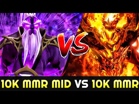 ABED Void Spirit vs ARMEL Shadow Fiend - 10k MMR Mid Battle 7.25 Dota 2