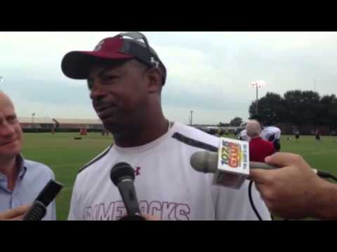 Gamecocks Fall Practice - Lorenzo Ward August 14