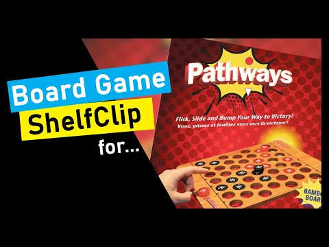 ShelfClips: Pathways Game (Short Board Game Preview)
