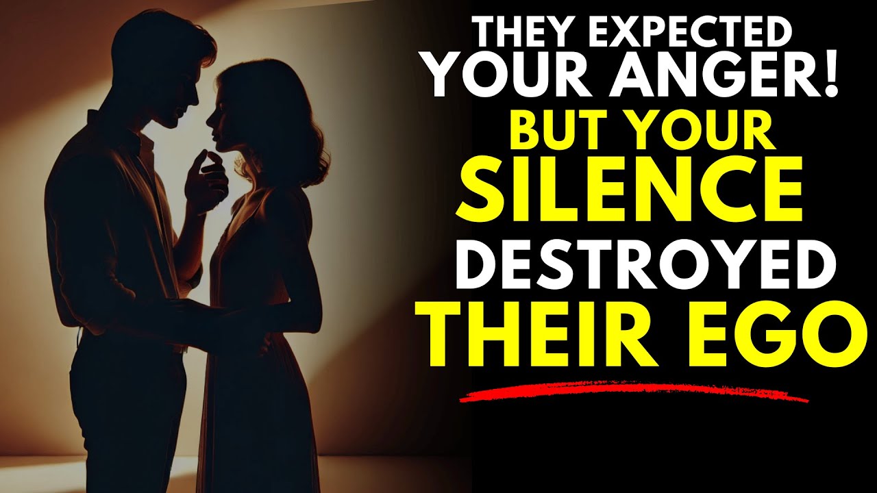 They Expected Your Anger, But Your SILENCE Destroyed Their EGO! - Dark Psychology