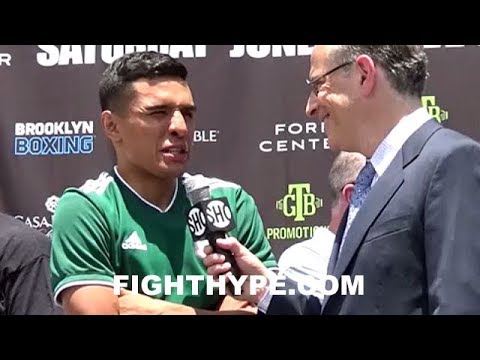ADRIAN GRANADOS FINAL WORDS FOR JAVIER FORTUNA; WARNS "I COME WITH THAT HEAT"