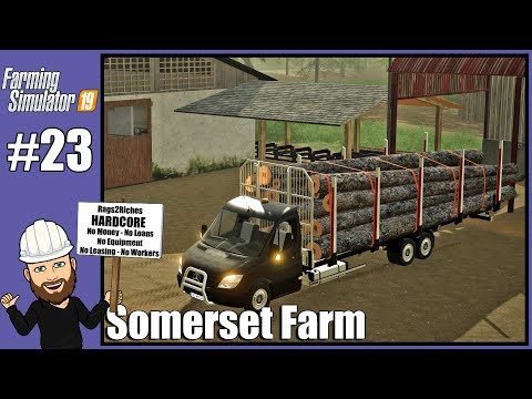 Rags2Riches Hardcore #23 - Buying Mike's Land - Somerset Farm - Seasons FS19