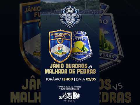 Jânio Quadros enfrenta Malhada de Pedras em um grande duelo que vale vaga na semifinal!