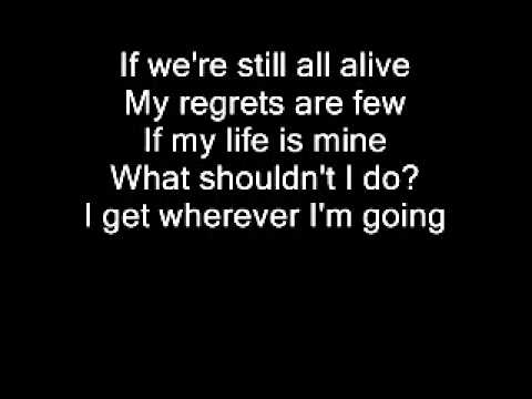 Metric Help I'm Alive song+lyrics