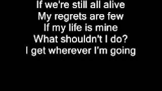 Metric Help I&#39;m Alive song+lyrics