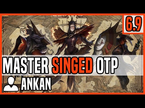 Patch 6.9 Singed Top OTP  - Matchup: Gangplank - Ranked Master EUW