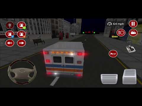 American Emergency Ambulance Van Driving Simulator № 7 - Android Gameplay