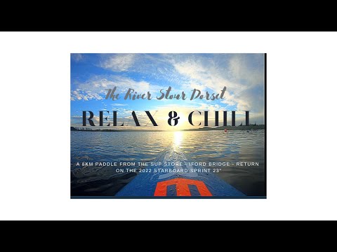 Relax & Chill - Flat water session on the new 2022 Starboard sprint race stand up paddleboard