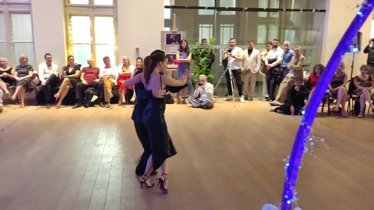 Sueño de Tango Niš, Milonga Gran Sueño, 14.1.2023,performance by Georgia Priskou &  Loukas Balokas 3