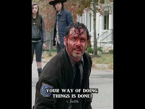 Moment when Rick became Shane [The Waking Dead] #shorts