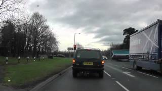 preview picture of video 'Driving On The A44 From Spetchley, Worcester To Chadbury, Evesham, Worcestershire, England'