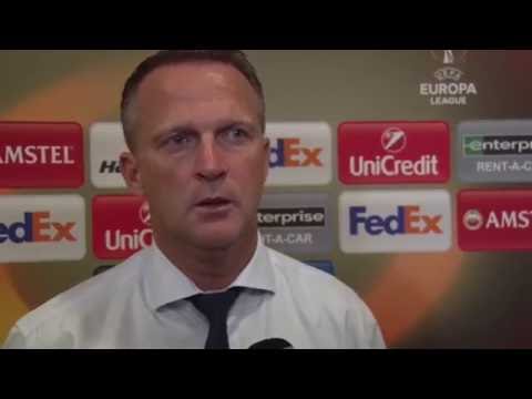 Reactie Van den Brom na AZ - Dundalk FC | Europa League